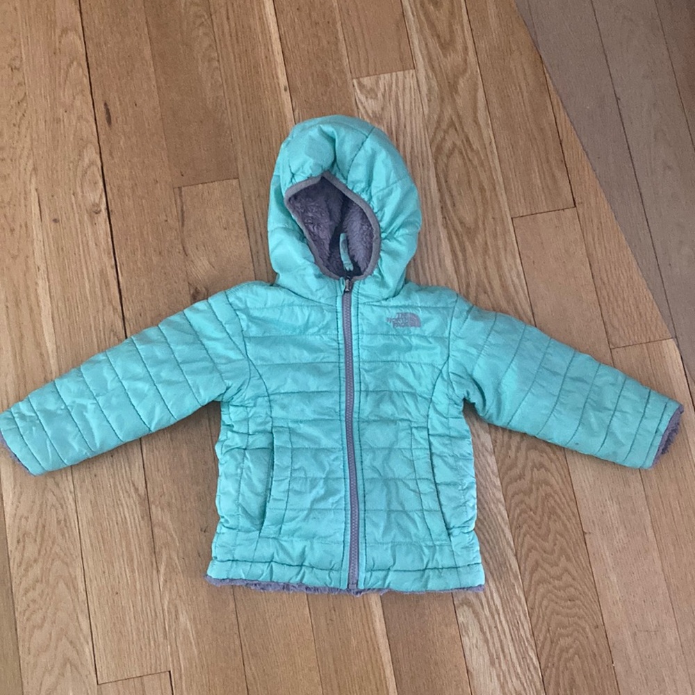The North Face kids reversible jacket